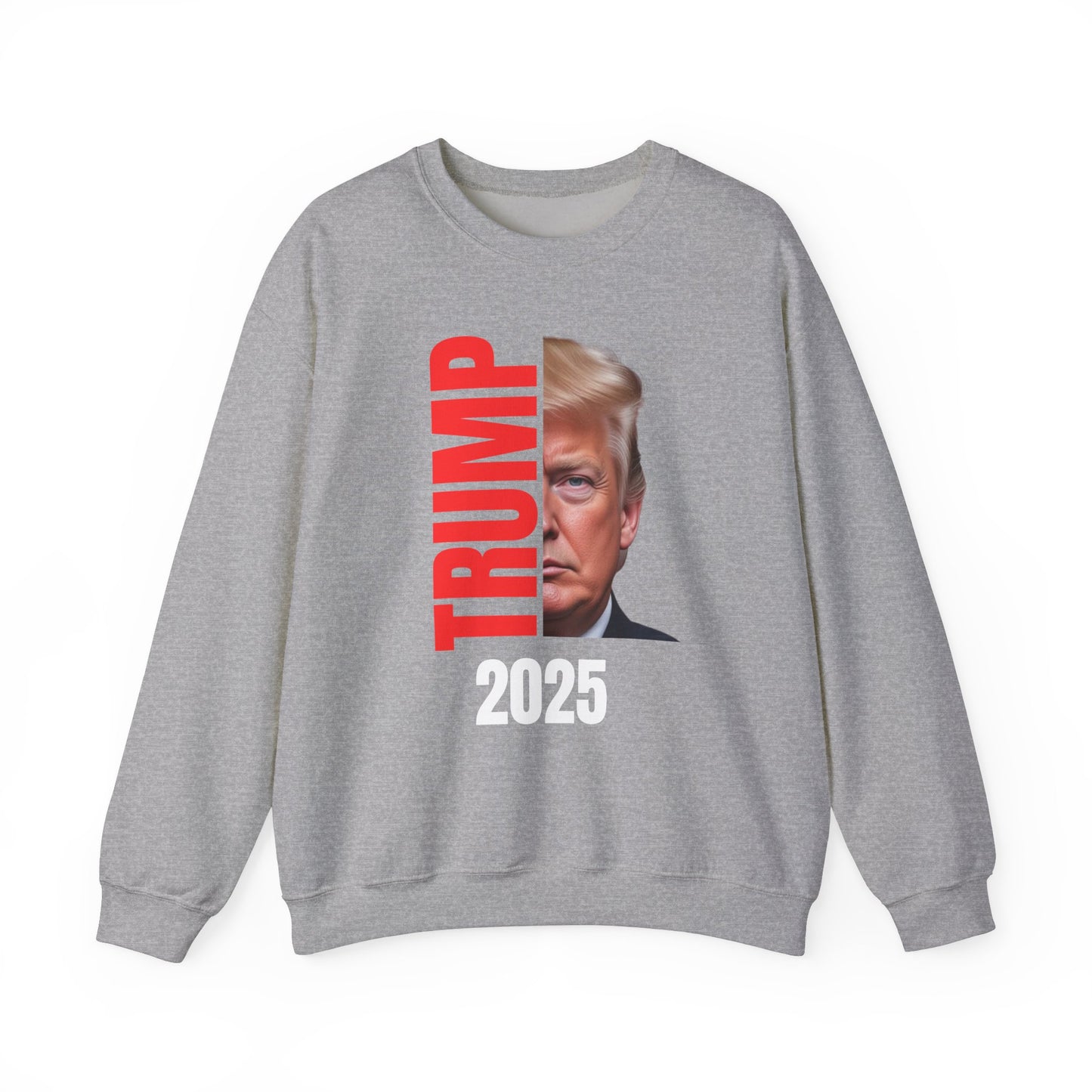 Trump 2025 Split Unisex Heavy Blend™ Crewneck Sweatshirt