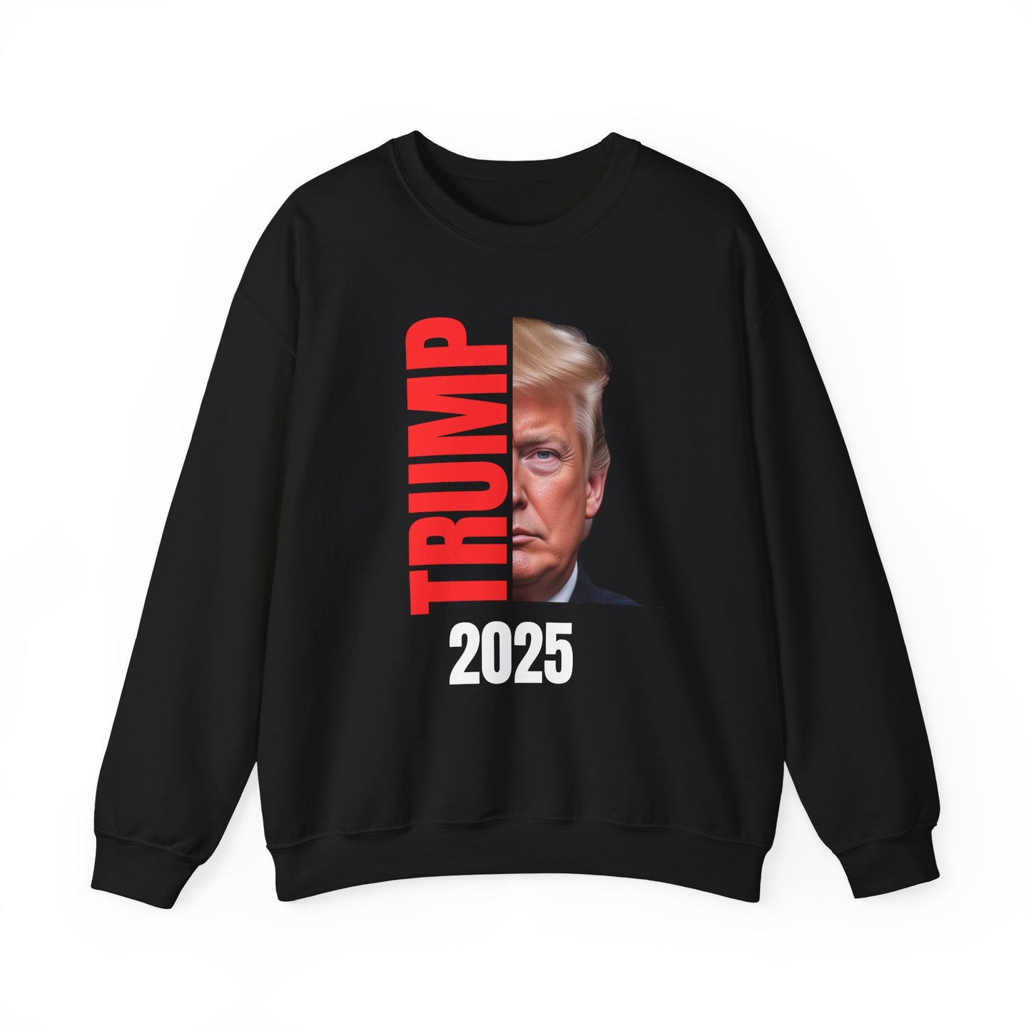 Trump 2025 Split Unisex Heavy Blend™ Crewneck Sweatshirt