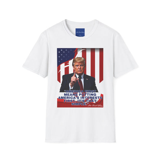 America First Unisex Softstyle T-Shirt