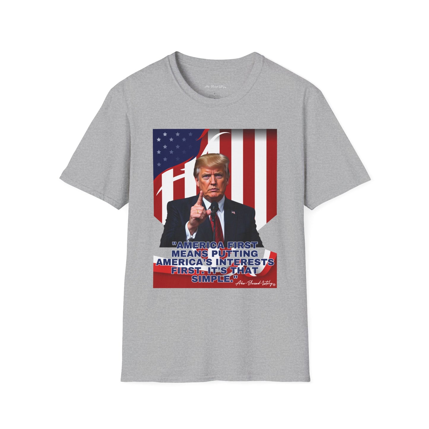 America First Unisex Softstyle T-Shirt