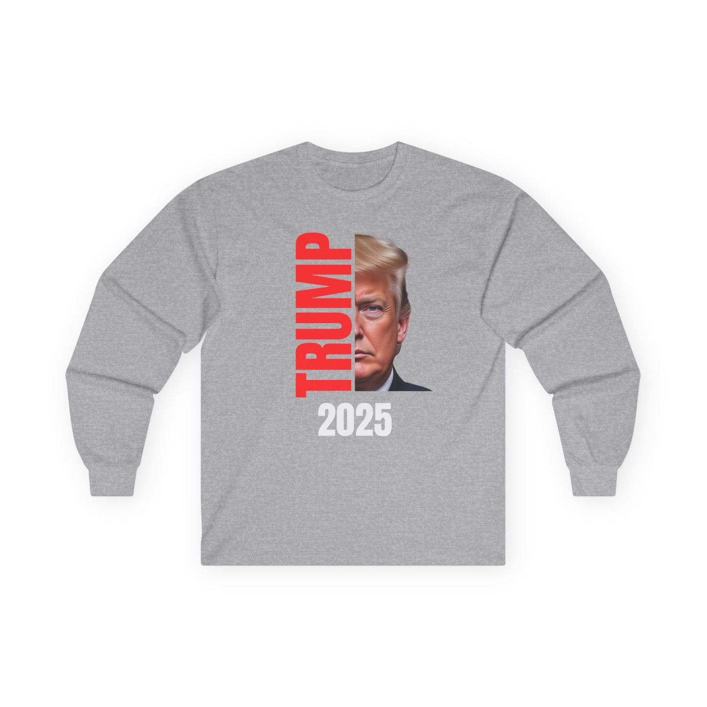 Trump 2025 Split Unisex Long Sleeve Shirt