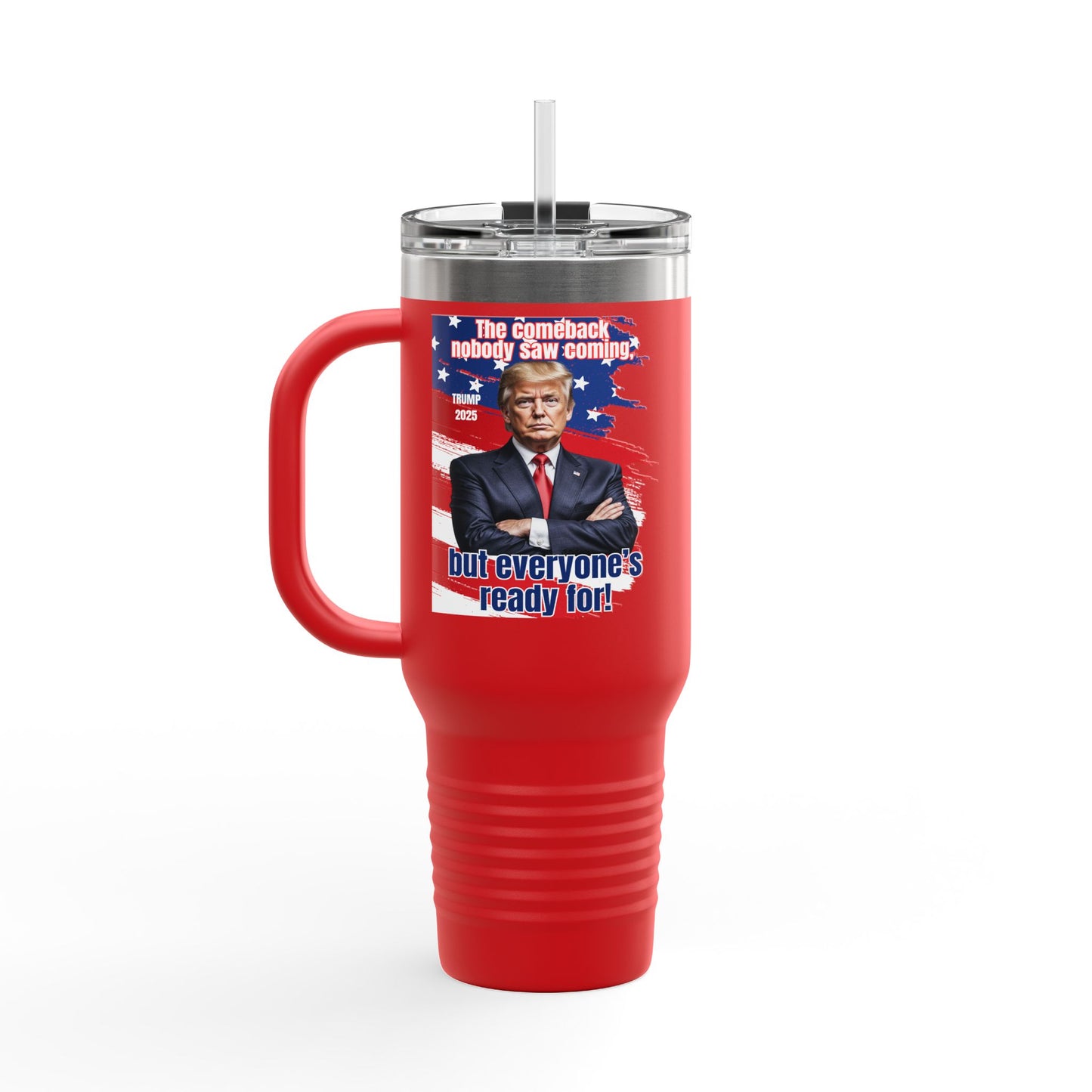 Drinkware Travel Mug Trump 2025 40oz