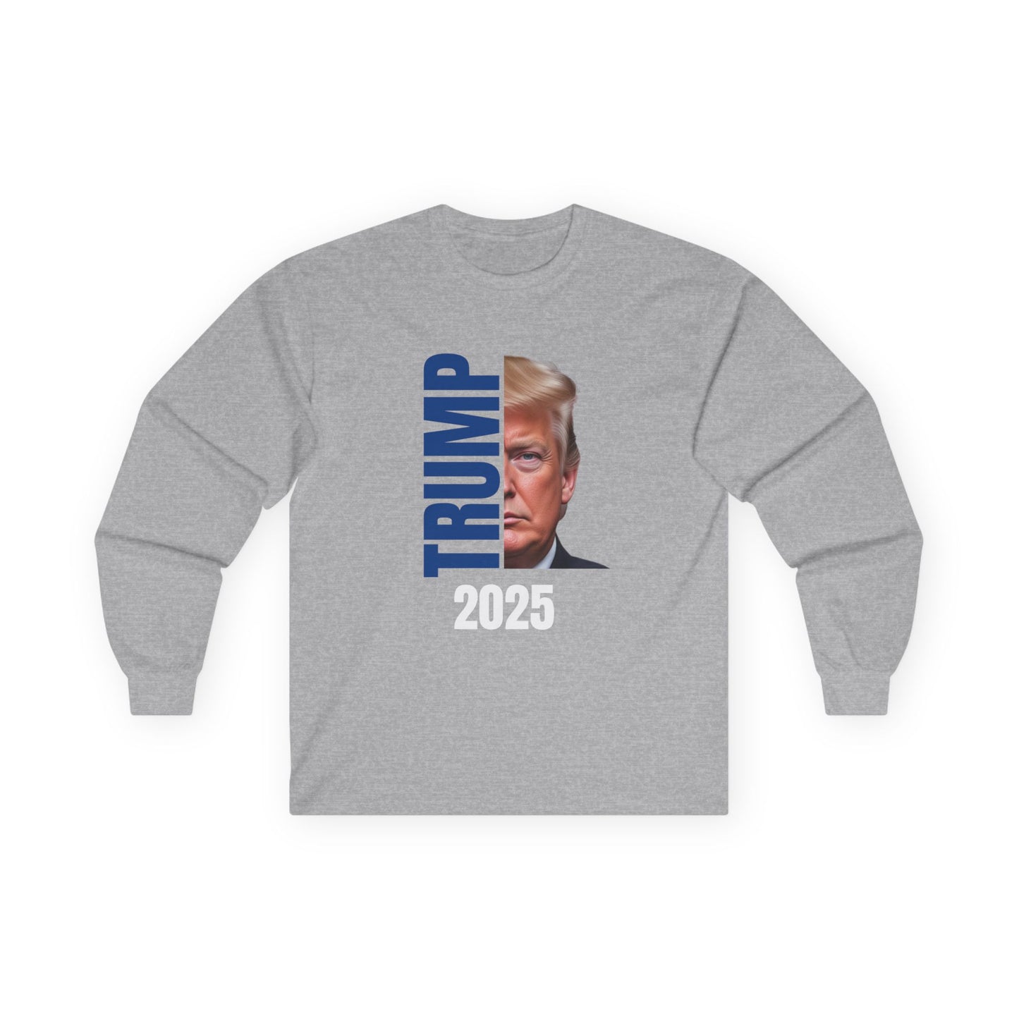 Trump 2025 Split Unisex Long Sleeve Shirt