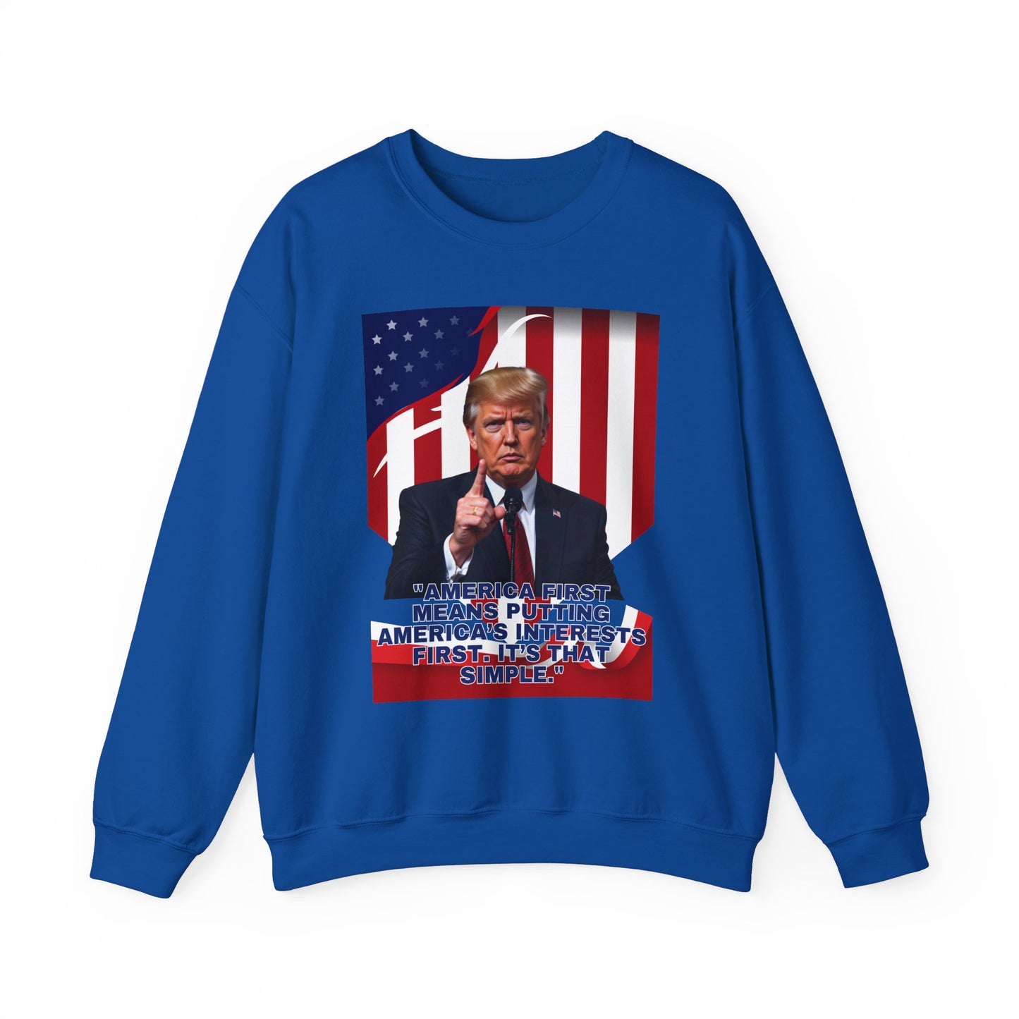 Americans First Unisex Heavy Blend™ Crewneck Sweatshirt