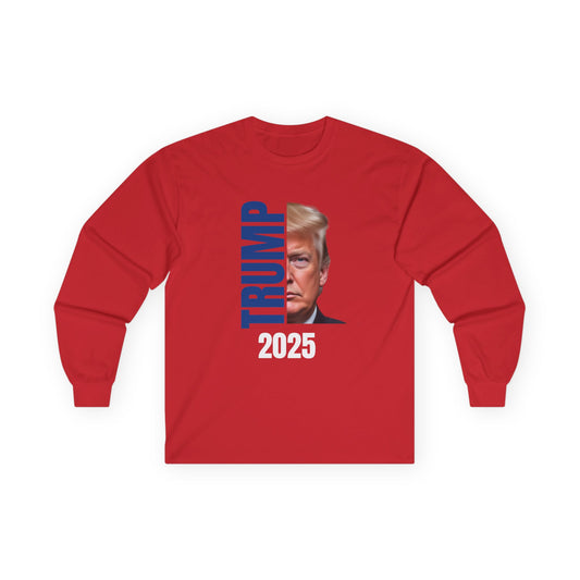 Trump 2025 Split Unisex Long Sleeve Shirt