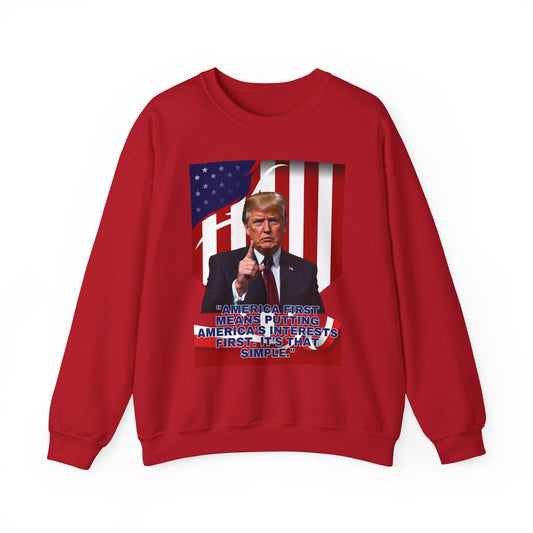 Americans First Unisex Heavy Blend™ Crewneck Sweatshirt