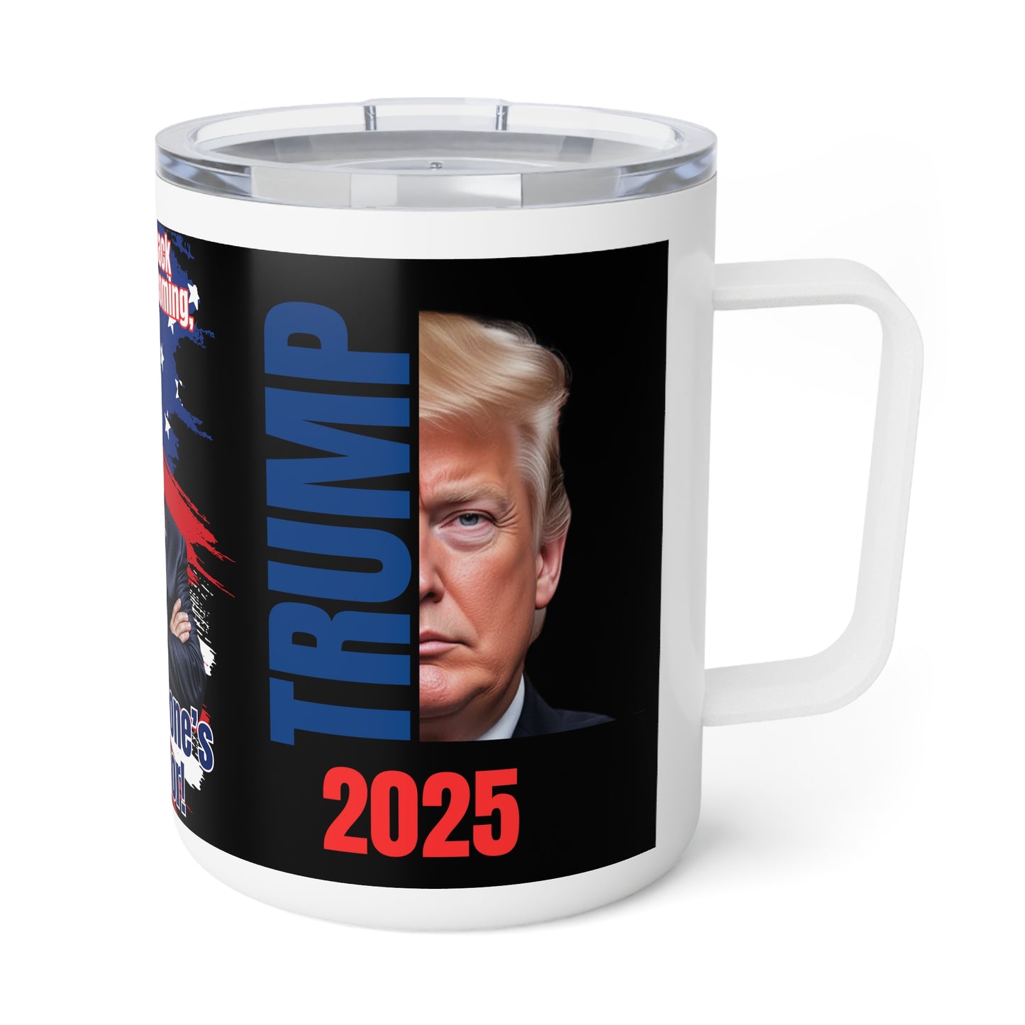 Drinkware Insulated Coffee Mug 10oz Trump 2025