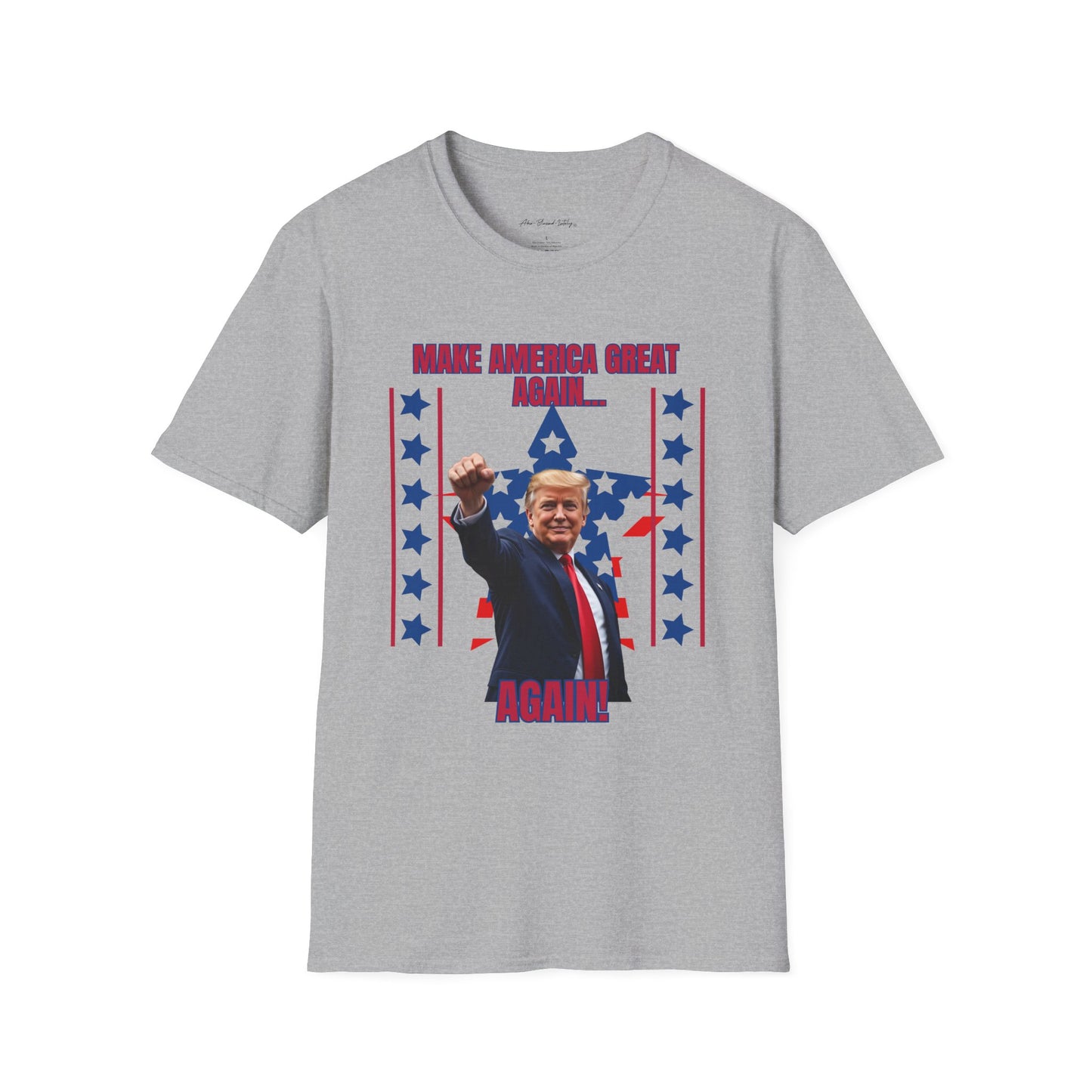 Trump Again & Again Unisex Softstyle T-Shirt