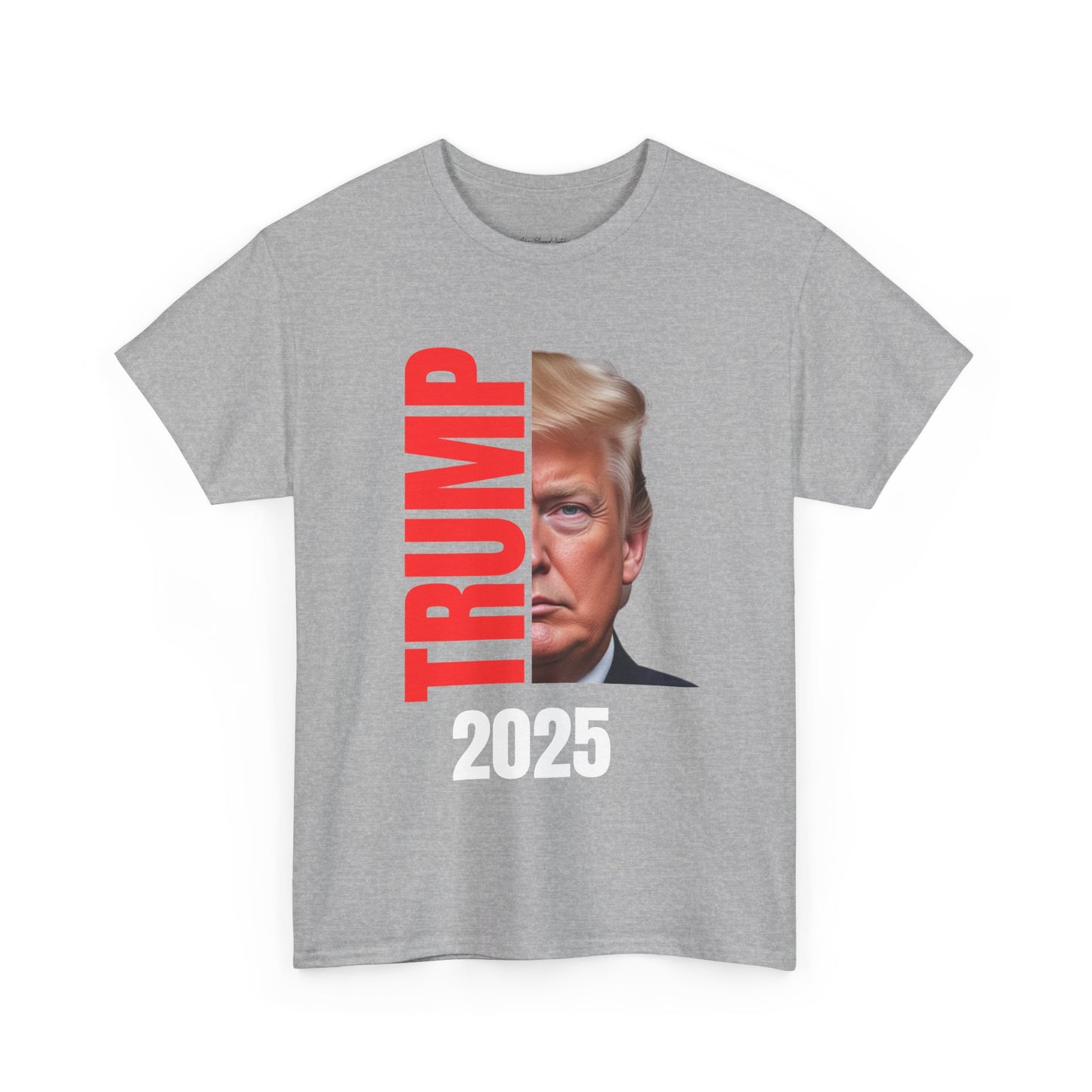 Trump 2025 Split Unisex Heavy Cotton Tee