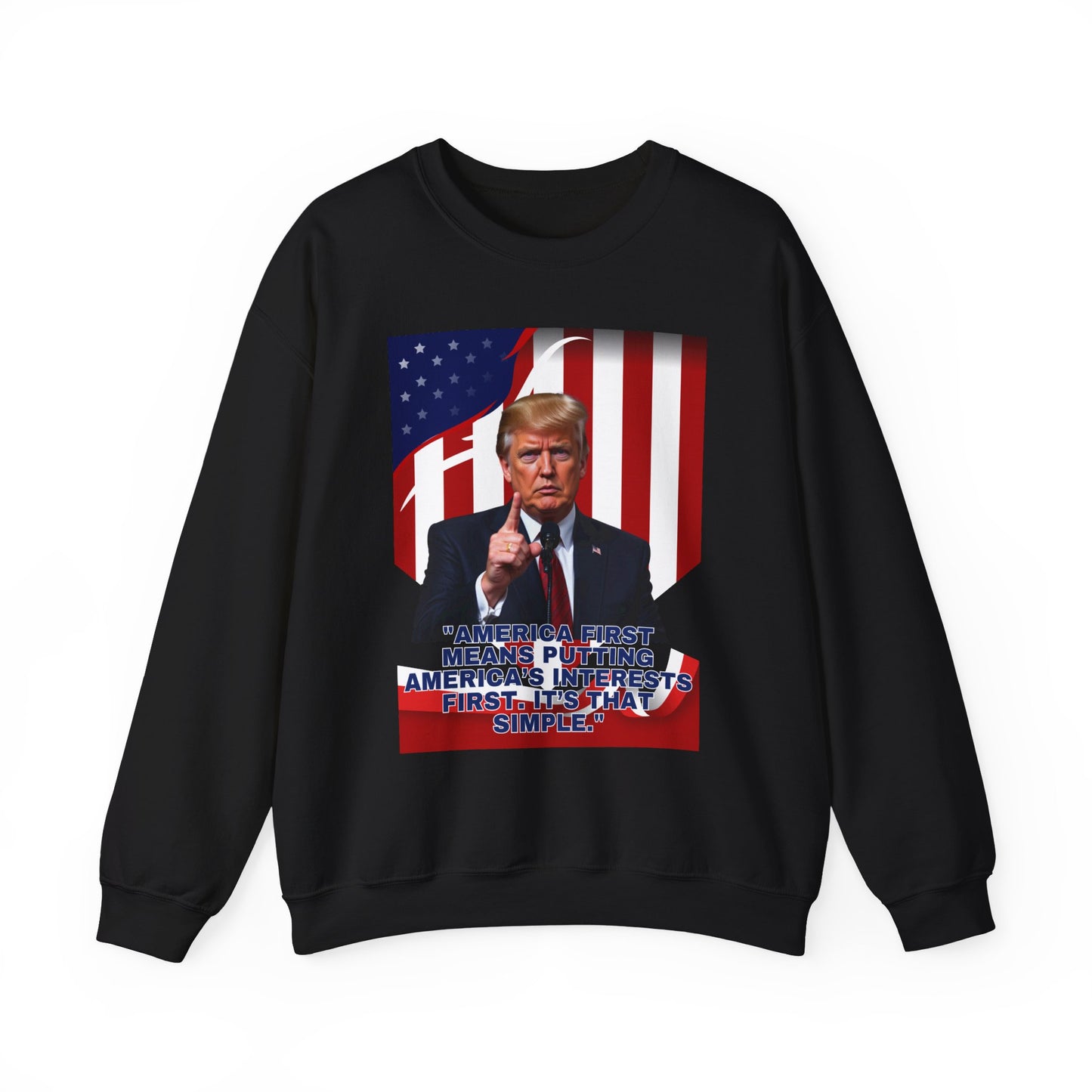 Americans First Unisex Heavy Blend™ Crewneck Sweatshirt