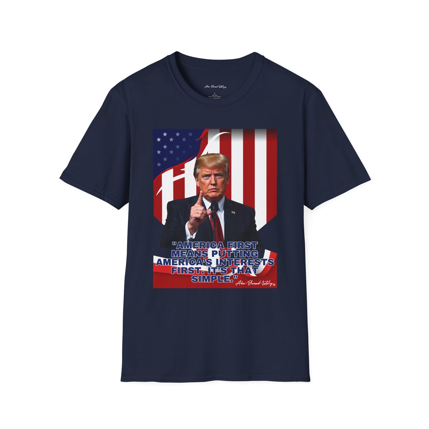 America First Unisex Softstyle T-Shirt