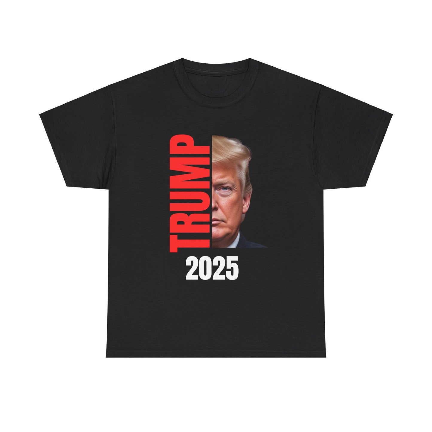 Trump 2025 Split Unisex Heavy Cotton Tee