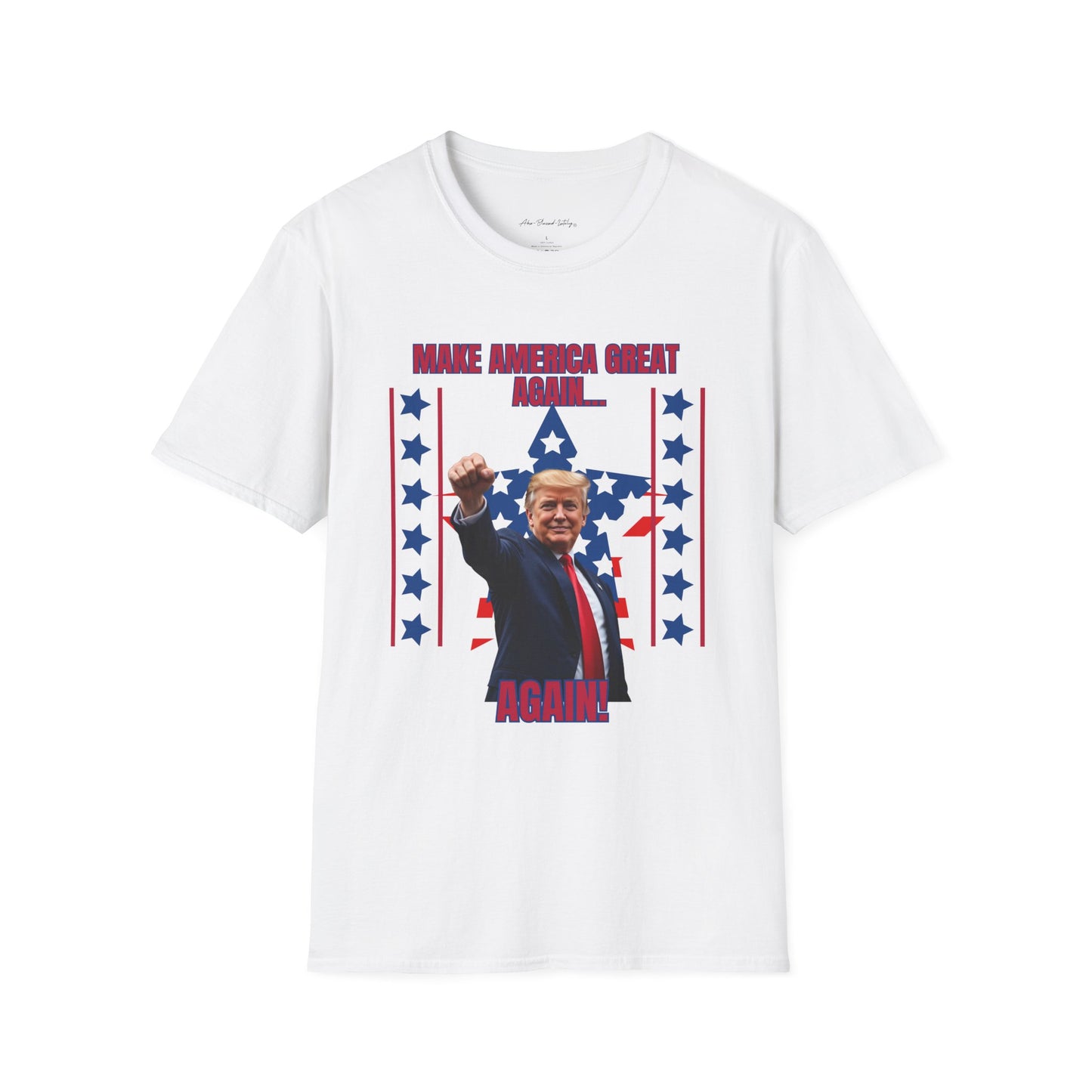 Trump Again & Again Unisex Softstyle T-Shirt